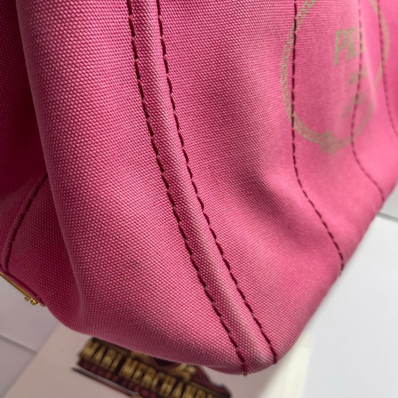 Prada Canapa in Pink, GM size with dust bag and sling. - Picture 15 of 15